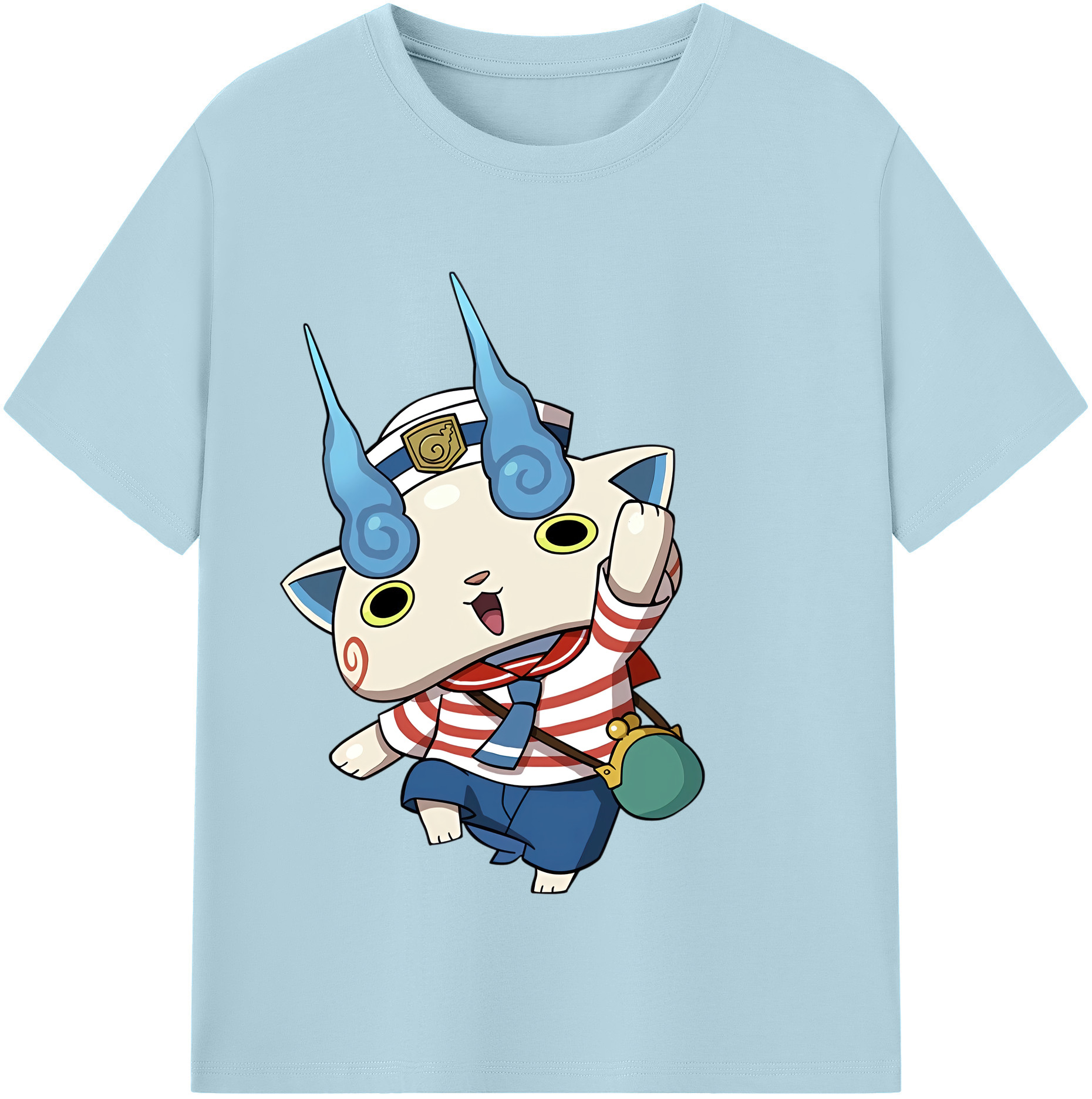 （画像用） 妖怪ウォッチ Yo-kai Watch 綿100％半袖Tシャツ（フロントプリント）